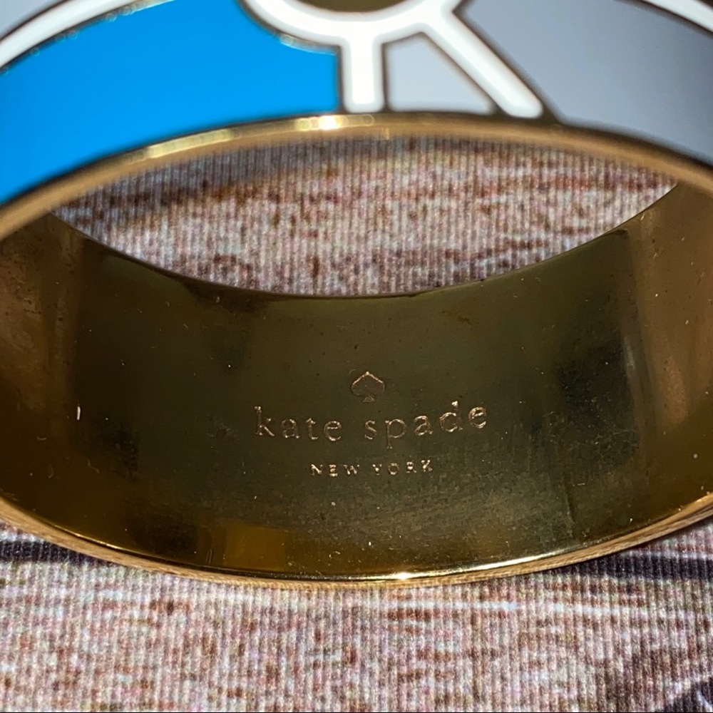 Kate Spade “About Town” Classy Colorblock Bangle - Picture 5 of 8